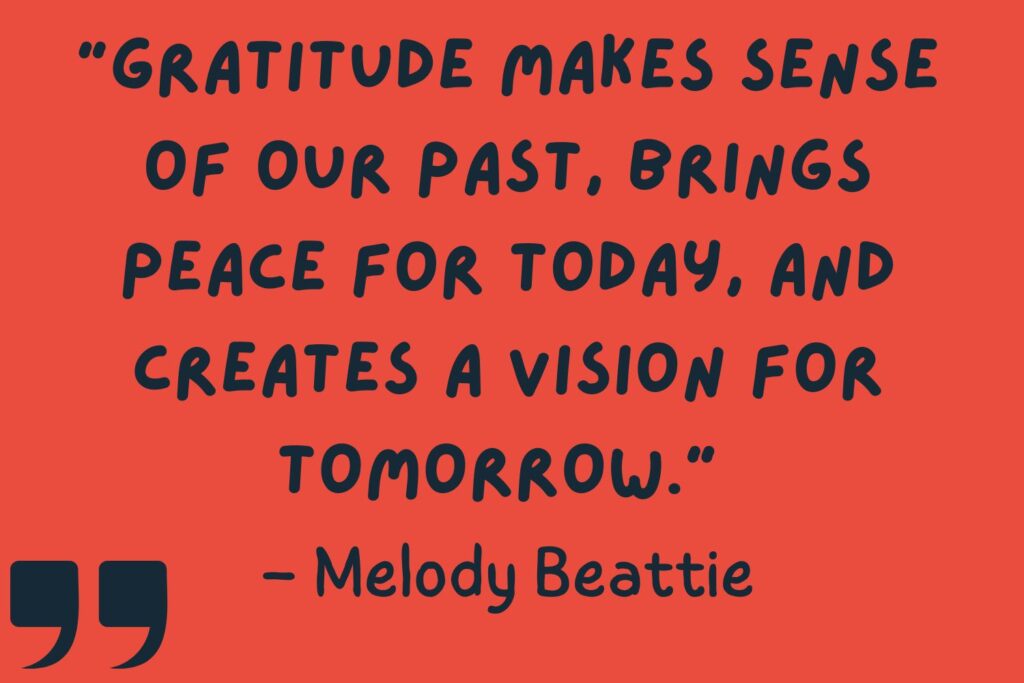 Melody Beattie's Quote on Gratitude and Positivity