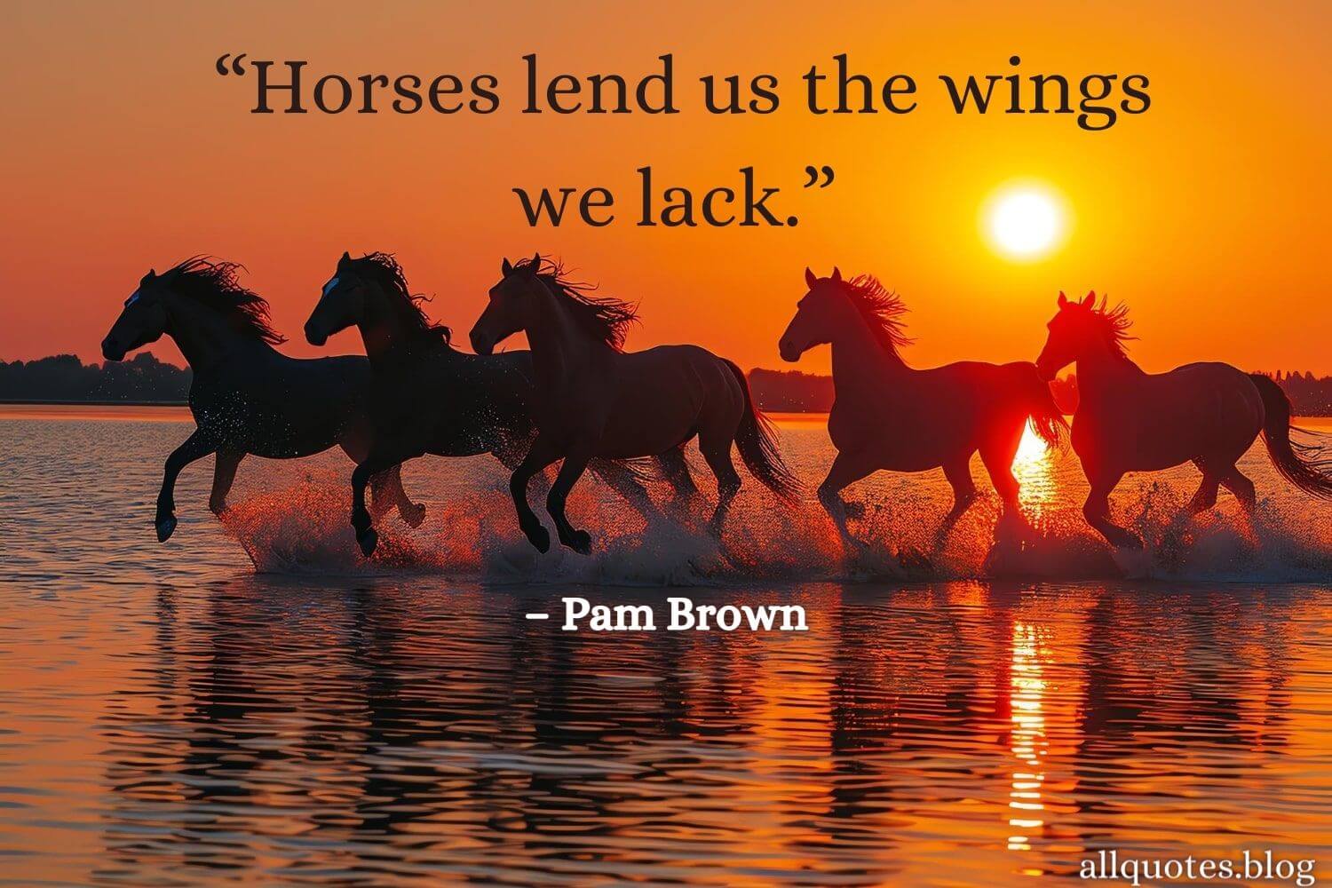 inspiring horse quote