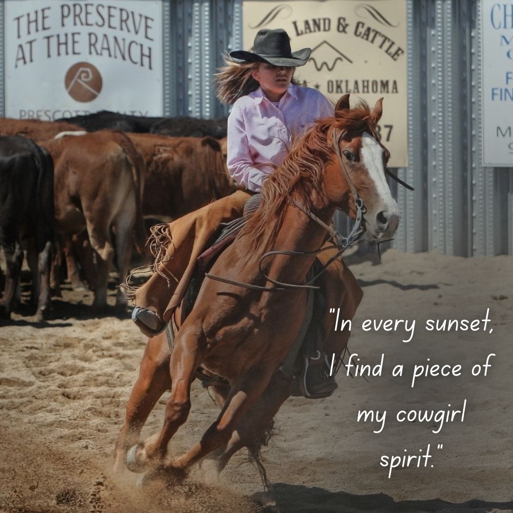 words about cowgirl 