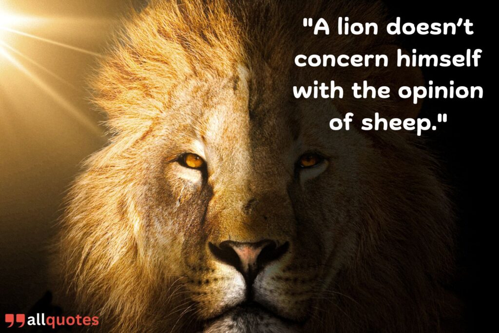 Inspirational Lion Quotes