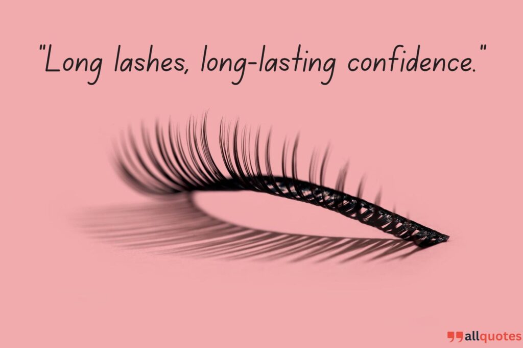 Lash Quote for Instagram