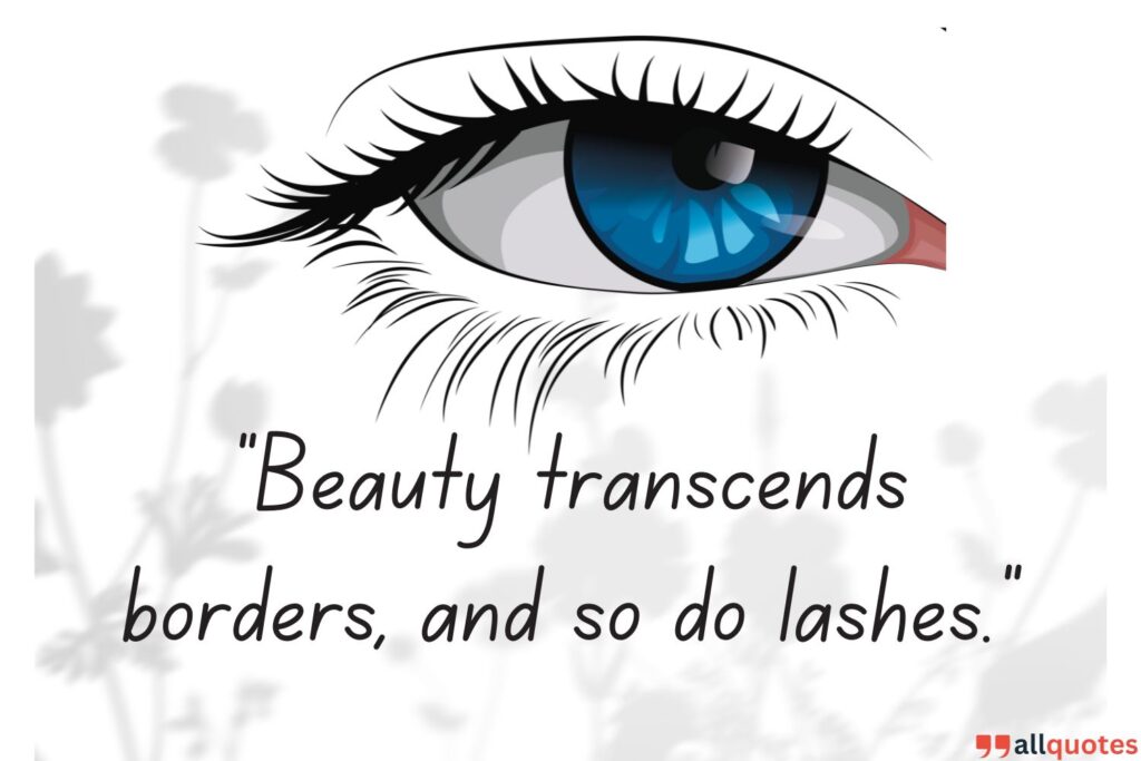 eyelashes Quote 