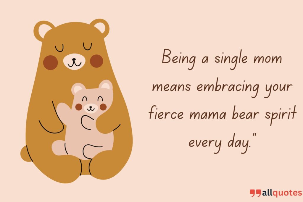 single mom's quote