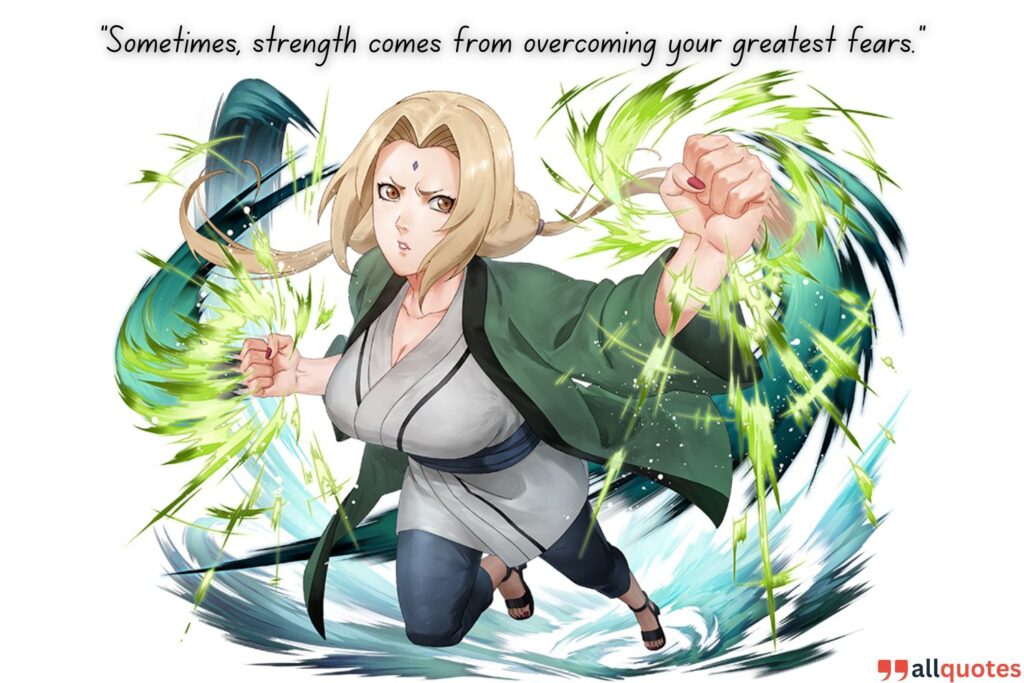 Tsunade Quote