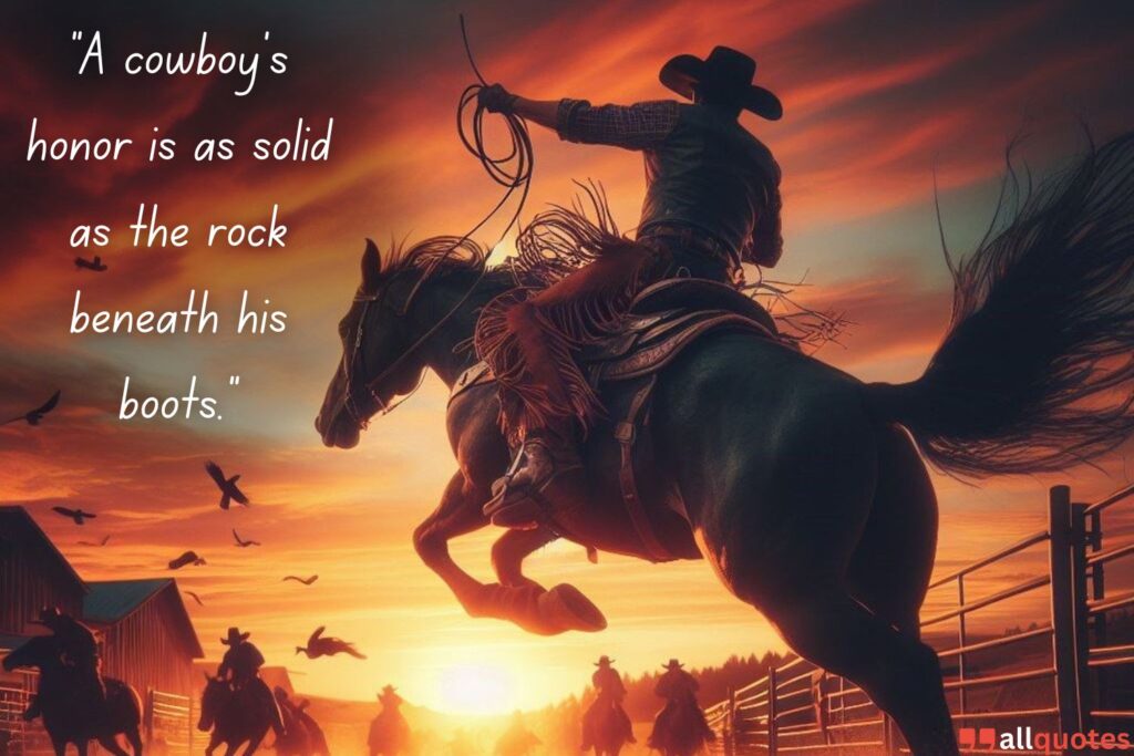  Cowboy Quote About Honor