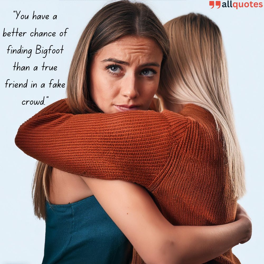  Funny Fake Friends Quote