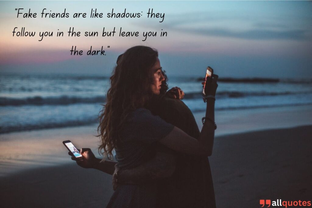 fake friends quote