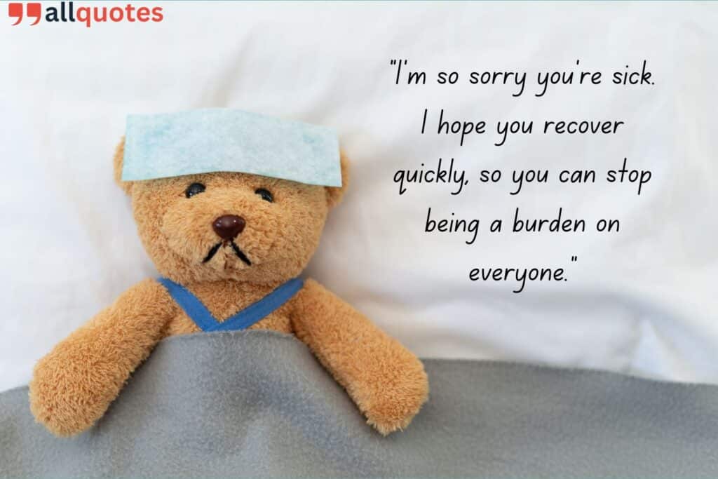 Funny Get Well Soon Quote