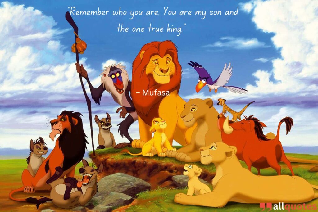 Inspirational Lion King Quote