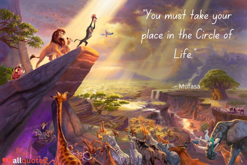  Quote on Lion King Film About Family