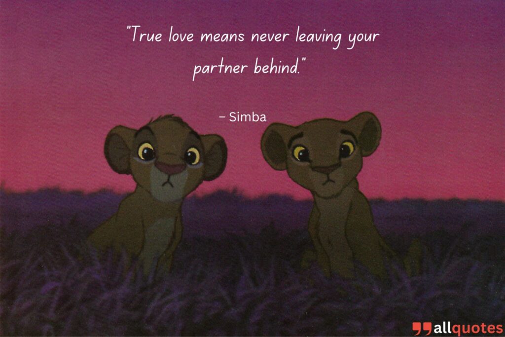  Quotes About Love on the Lion King Film