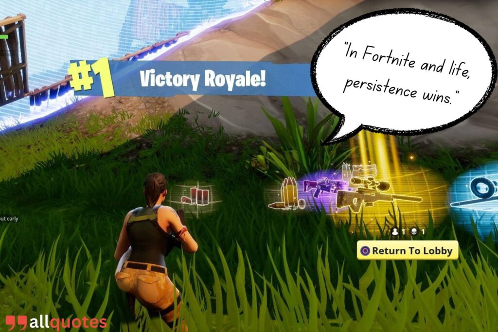  Motivational Fortnite Phrases