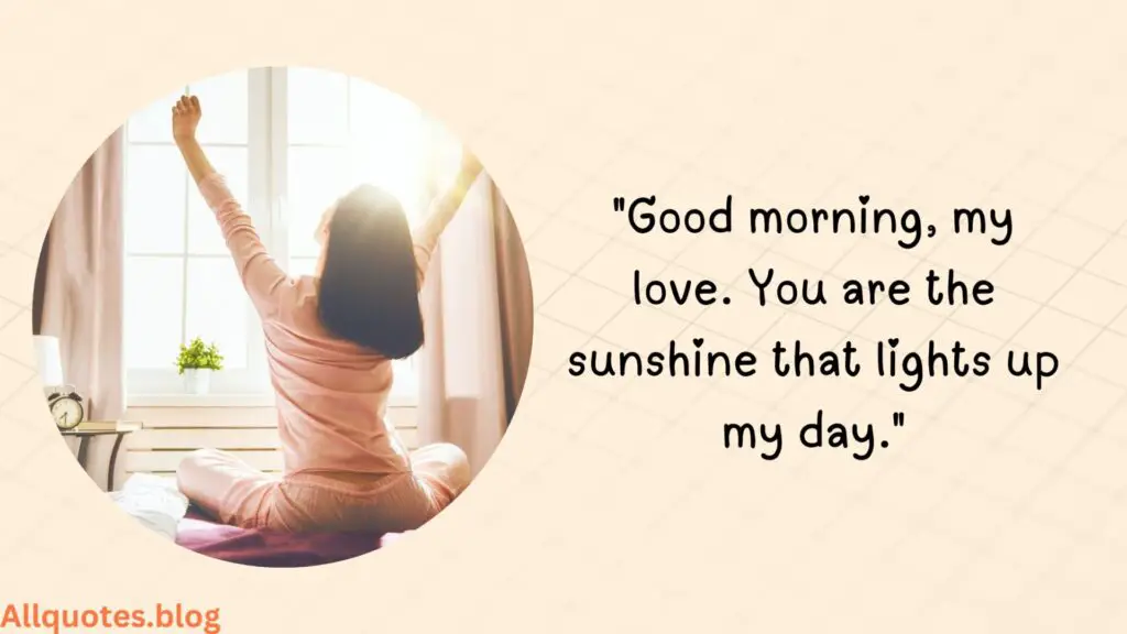 Good Morning Quotes for Love